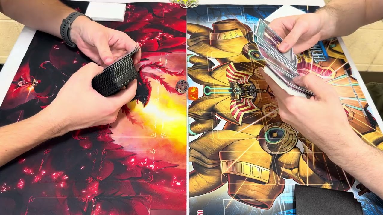 Yu-Gi-Oh! | Star Charity | Безголосый голос Мицуруги против K9 Orcust Crystron | Раунд 5, стол 2