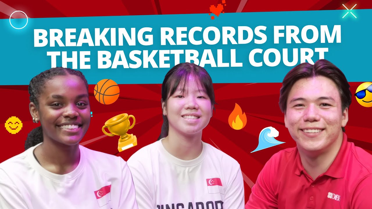 Max Maeder shoots questions with Singapore’s U-16 girls’ basketball team | Game On Ep 9 | DBS Bank