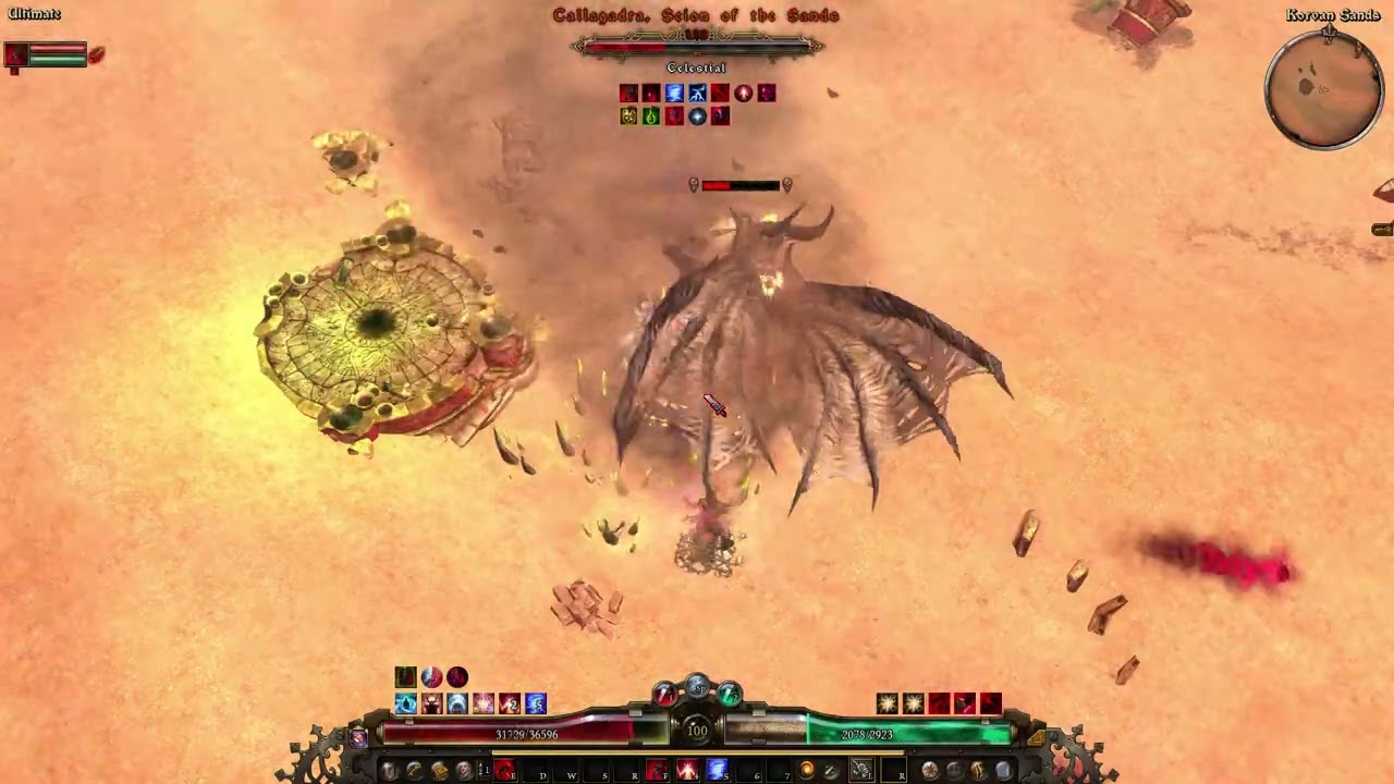 Blood Knight Archon AFK vs Callagadra [1.2.1.6] - 9:23