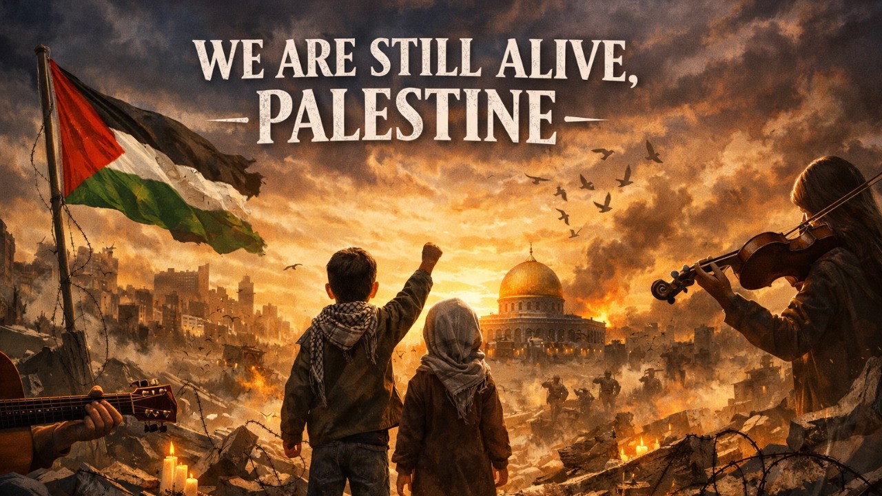 They Tried to Silence Us… But We Are Still Alive | Palestine Song #viral #freepalestine #palestine