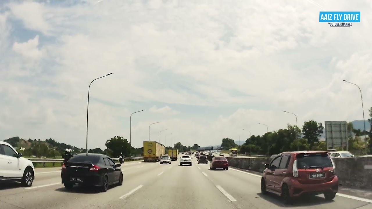 Plaza Tol Mambau (SPD Highway) - Jalan Rasah - Plaza Tol Port Dickson - PLUS Highway - R&R Seremban