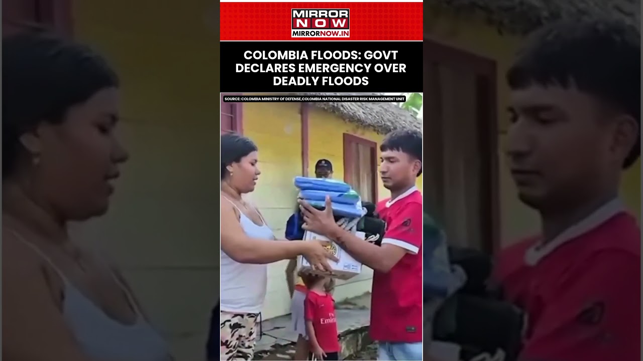 Colombia: Government Declares 'Economic Emergency' In Response To Widespread Floods #shorts