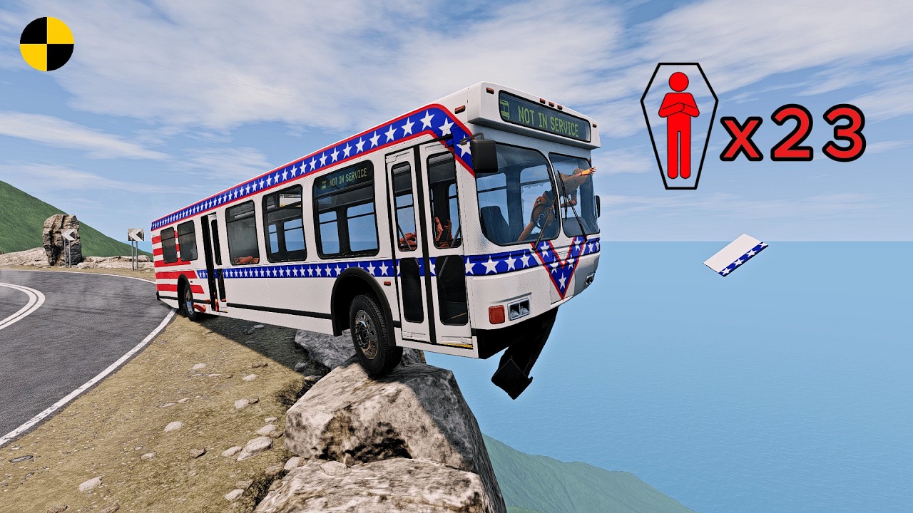 Realistic High-Speed Car Crashes in BeamNG.drive #170 | Ultra Detailed Crash Compilation