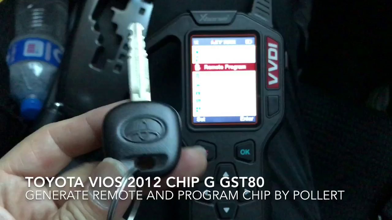 GENERATE REMOTE AND PROGRAM CHIP G GST80 BY POLLERT