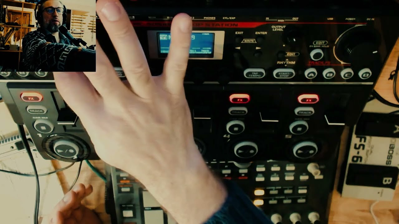 BOSS RC 505 mkII UNUSUAL TUTORIAL / 3 part/ MIDI drums