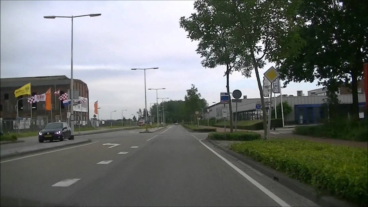 Drive through Halsteren and Bergen Op Zoom (unedited, raw footage)