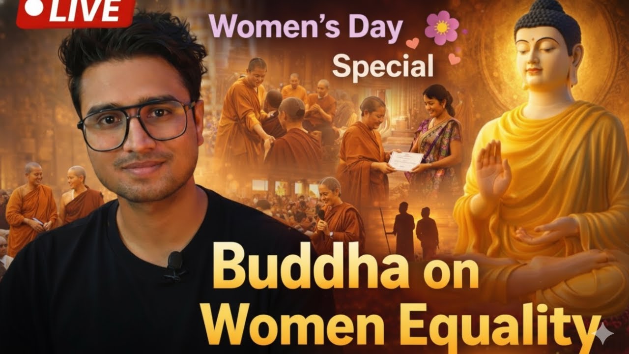 Buddha & Women's Equality on Women's Day Live 🔴