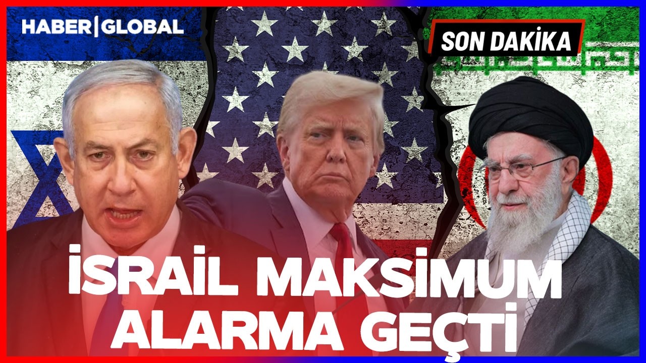 SON DAKİKA! İRAN SAVAŞI BAŞLIYOR! İsrail Maksimum Alarm Durumuna Geçti