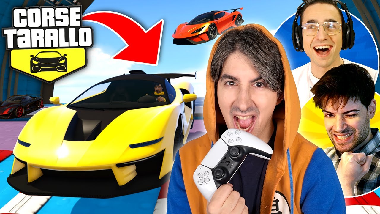 CORSE TARALLO per la PRIMA VOLTA su GTA (indimenticabile) 😂 con Tuberanza e Blaziken68