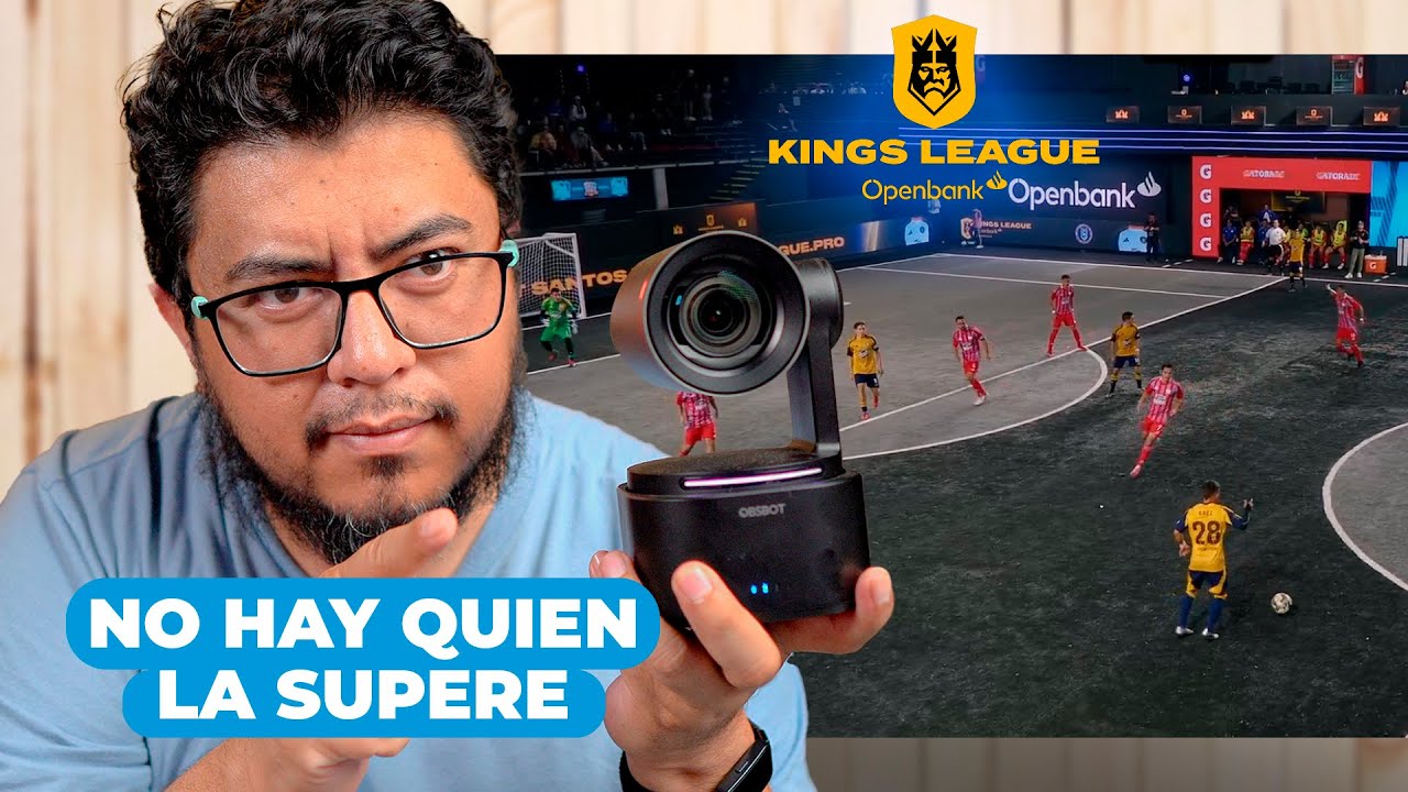 La OBSBOTS Tail 2 es la MEJOR cámara PTZR para deportes - Pruebo la OBSBOT TAIL 2 en la KINGS LEAGUE