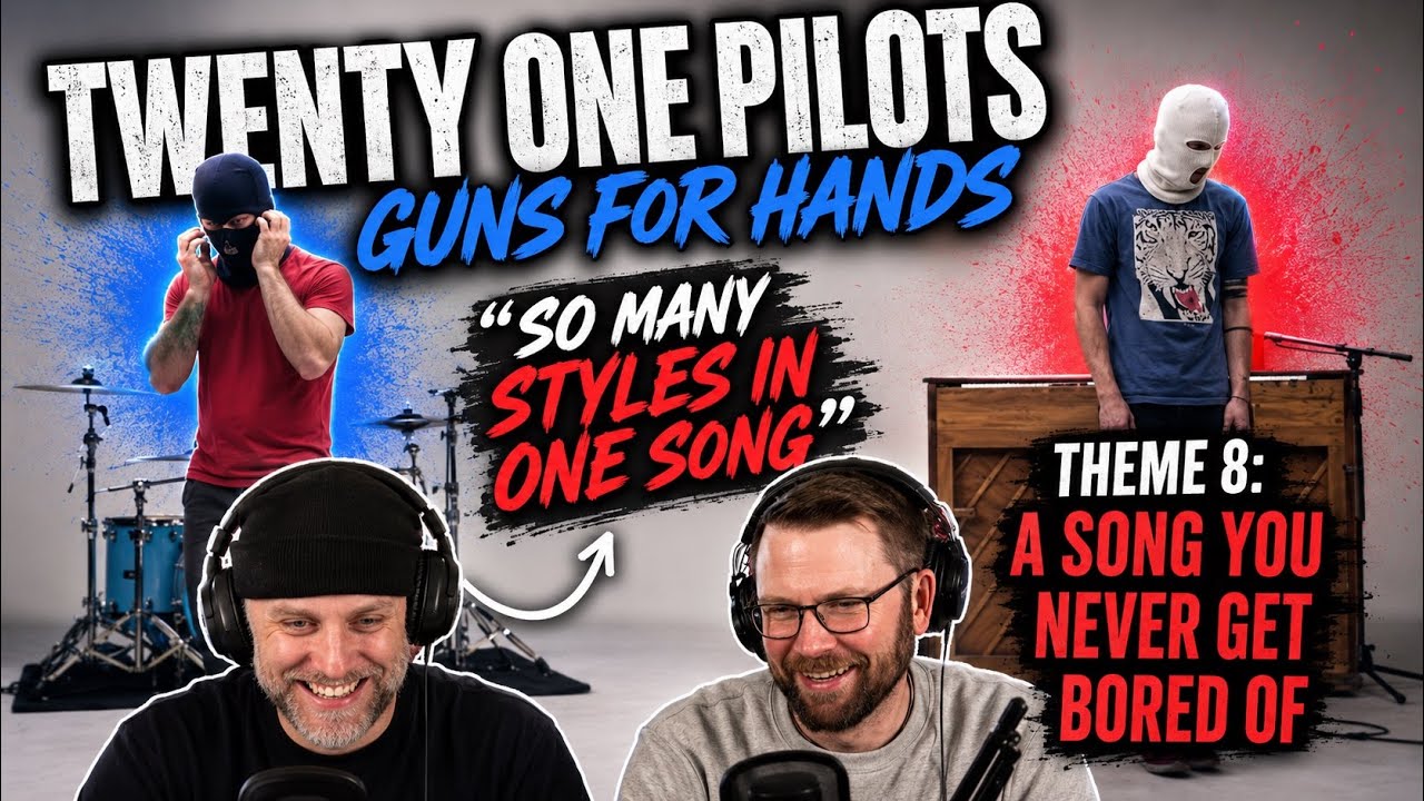 Тема 8: Песня, которая никогда не надоест. TWENTY ONE PILOTS - GUNS FOR HANDS. Реакция.