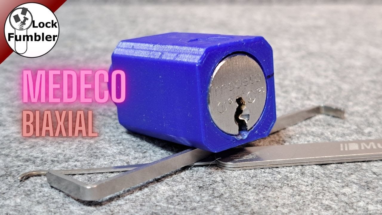 Medeco Biaxial Camlock, explained, picked and gutted [268]