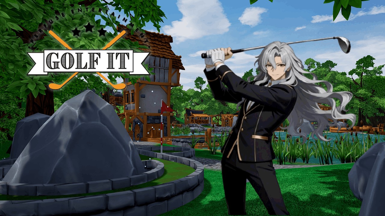 🔴 LIVE - Collab Seru & Kocak Main Golf It + Random Stream
