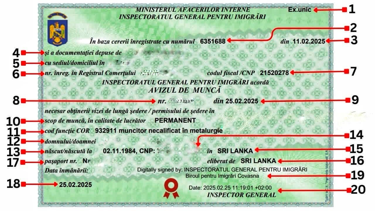 Romania Work Permit Explained 🇷🇴 | How to Identify Original vs Fake WP Full Guide