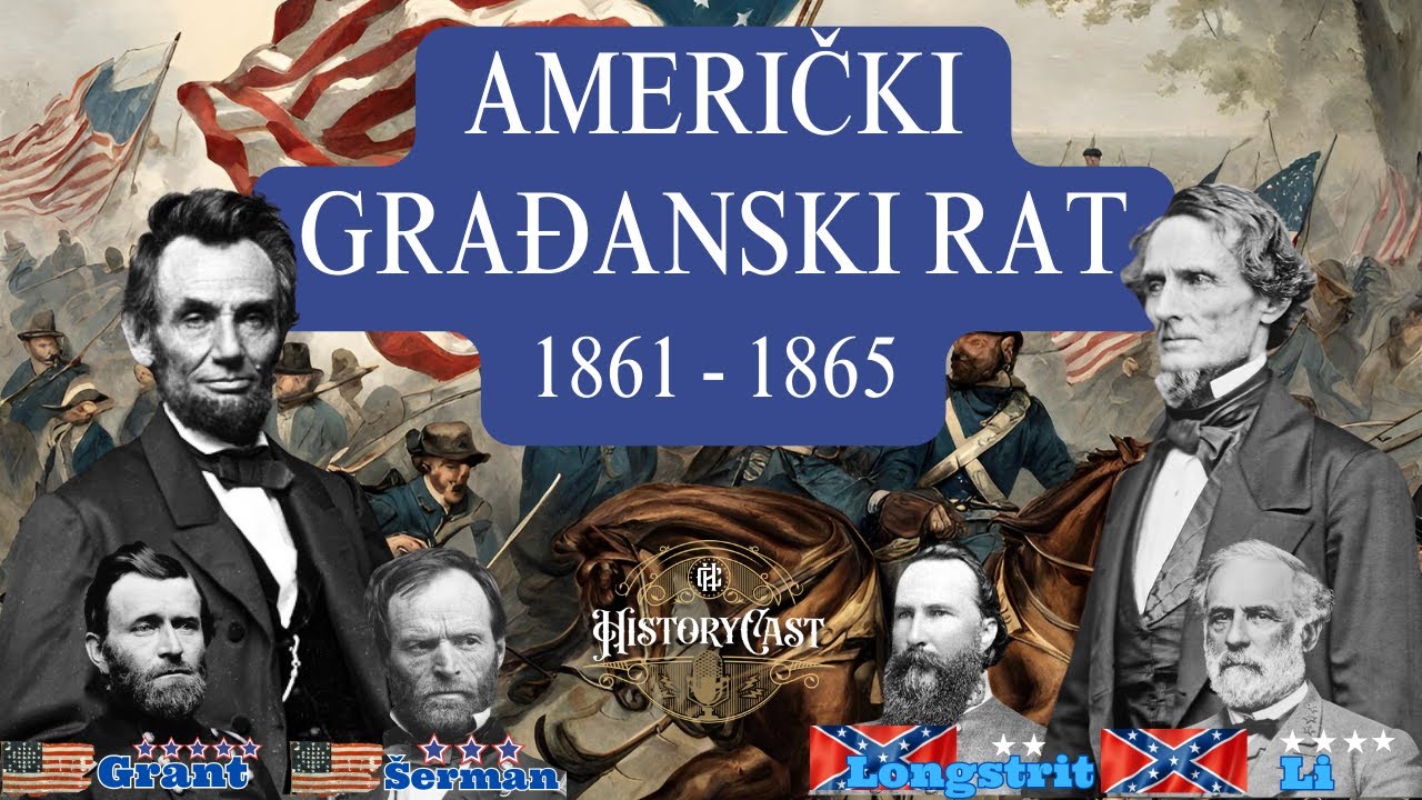Američki građanski rat 1861-1865 | HistoryCast, ep. 23