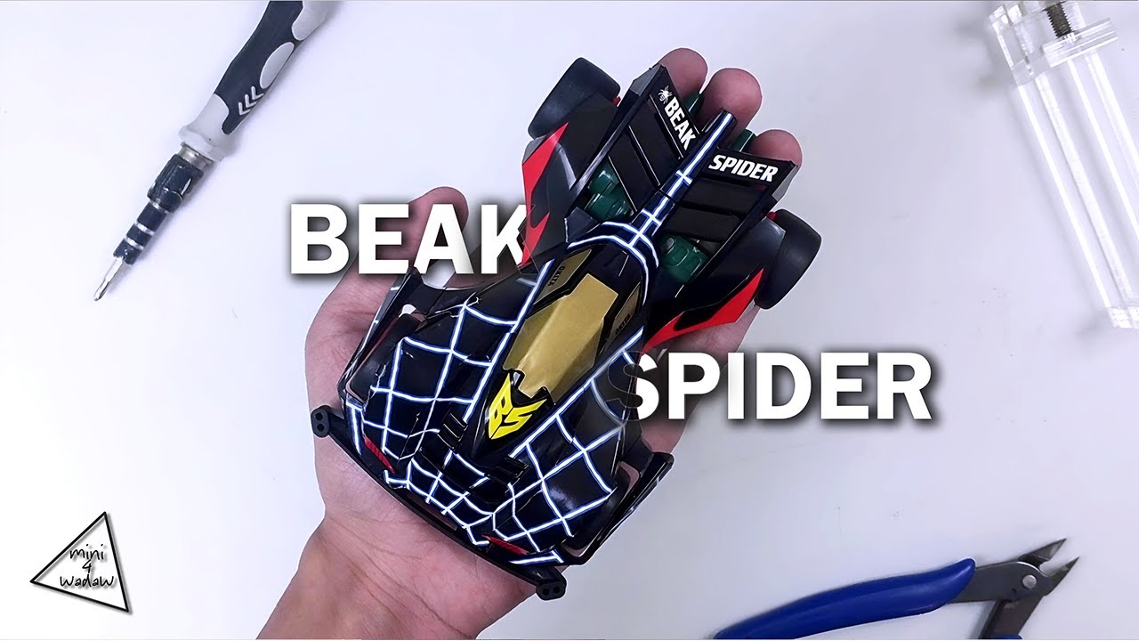 TAMIYA Mini 4WD Bootleg | BEAK SPIDER | Ruize Model | Build