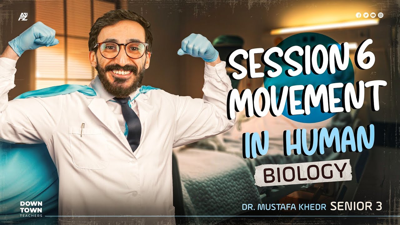 Movement in Human - part 1 | senior 3 - chapter 1 biology | Dr mustafa khedr
