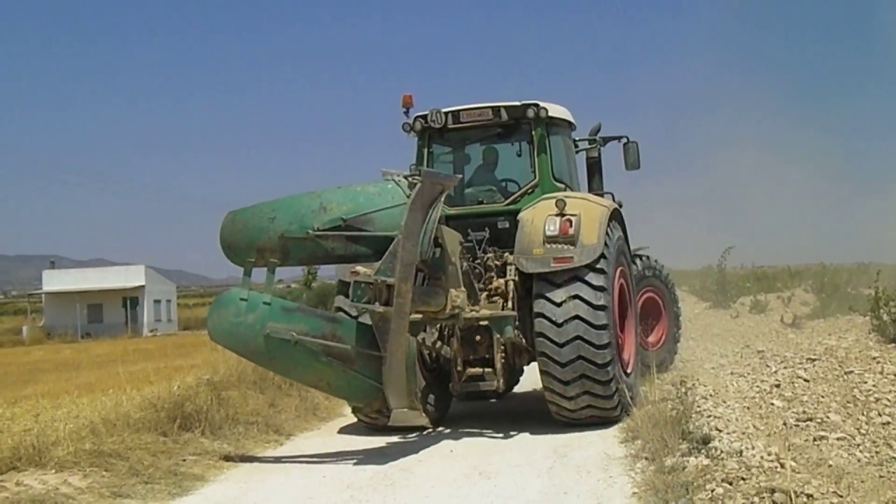 Fendt 824 Vario Diesel Tractor  - 1 Metre Deep Plough