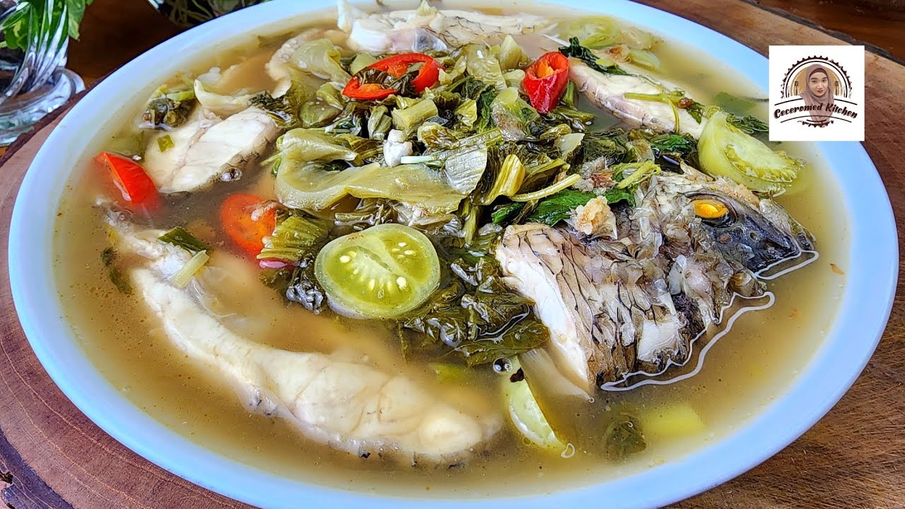 SOP IKAN GURAME SAWI ASIN, SEGER NIKMAT.