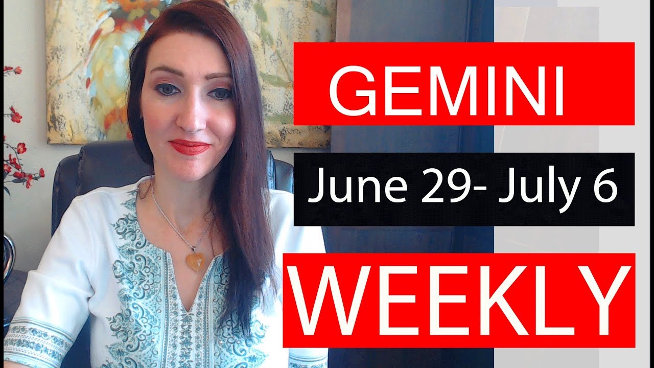 GEMINI WEEKLY LOVE TAROT 