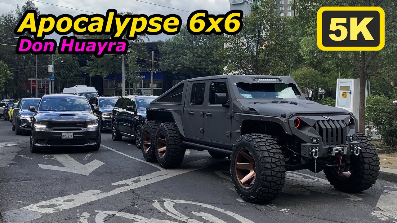 ВПЕЧАТЛЯЮЩИЙ грузовик 6x6 Дона Уайры | Апокалипсис 6x6 в Мексике (5K)