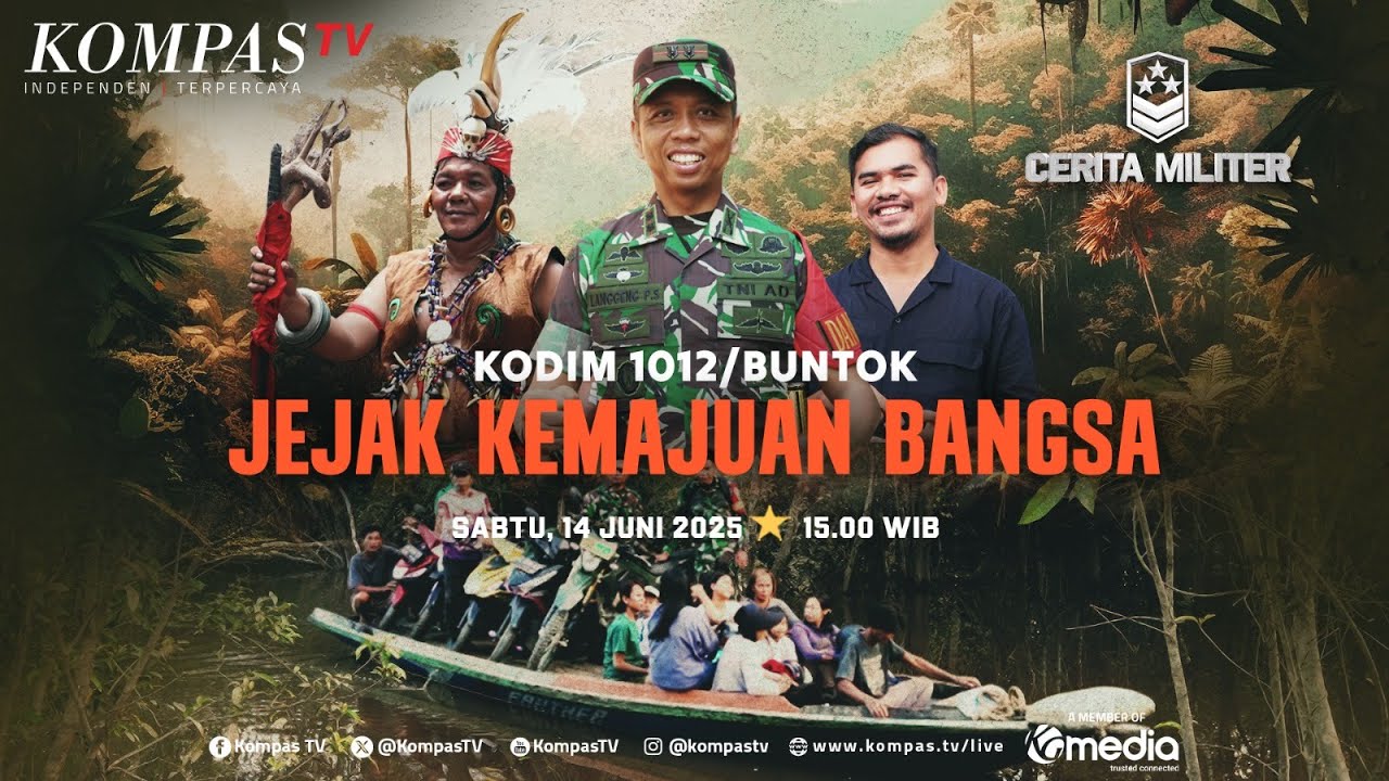 LIVE - Jejak Kemajuan Bangsa | CERITA MILITER