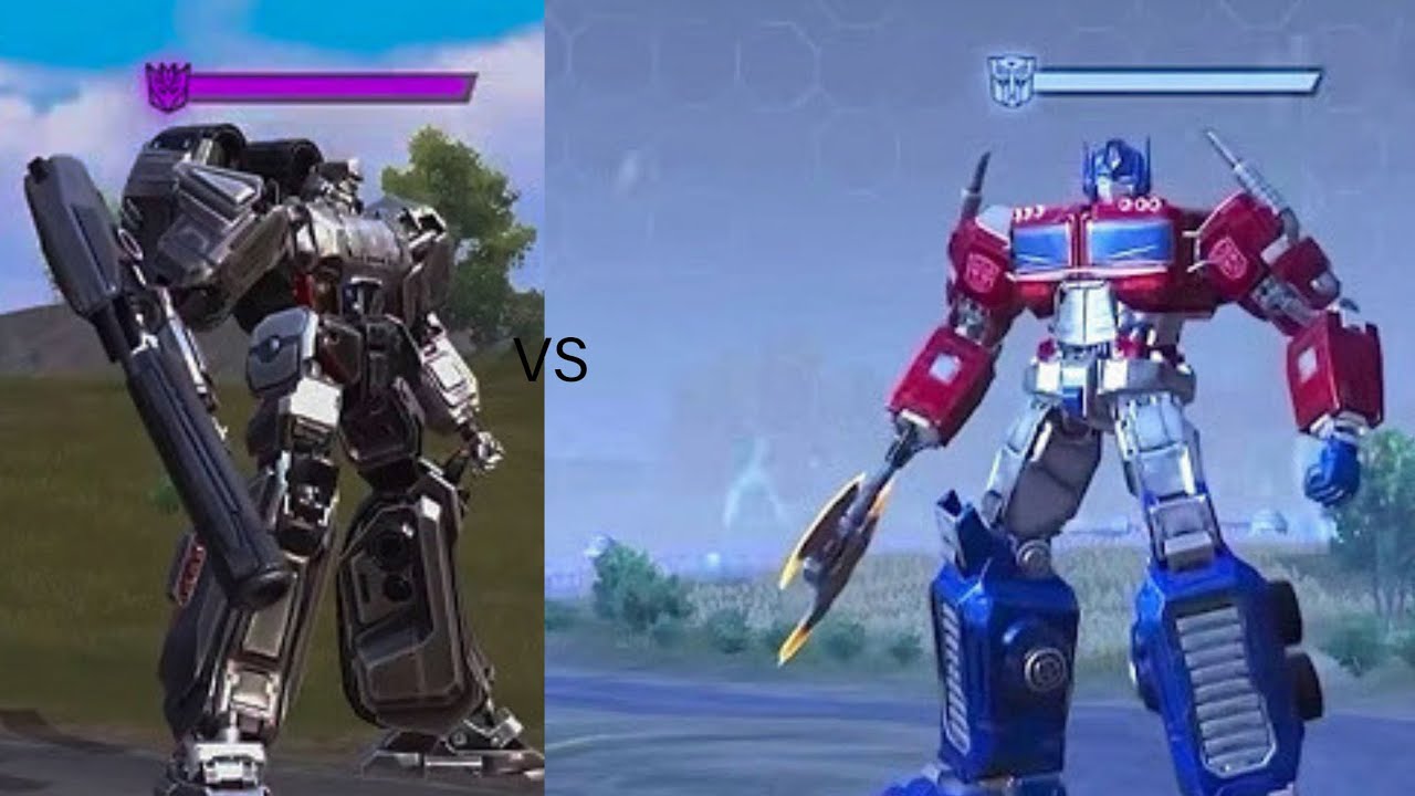 Megatron VS optimus prime