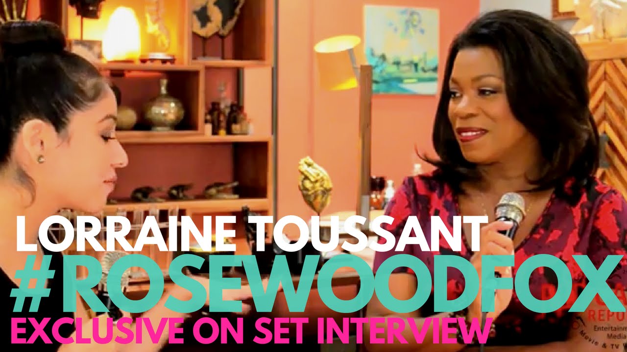 Lorraine Toussant  interview on set w/ FOX's Rosewood Cast & Creators #BehindtheScenes #RosewoodFOX
