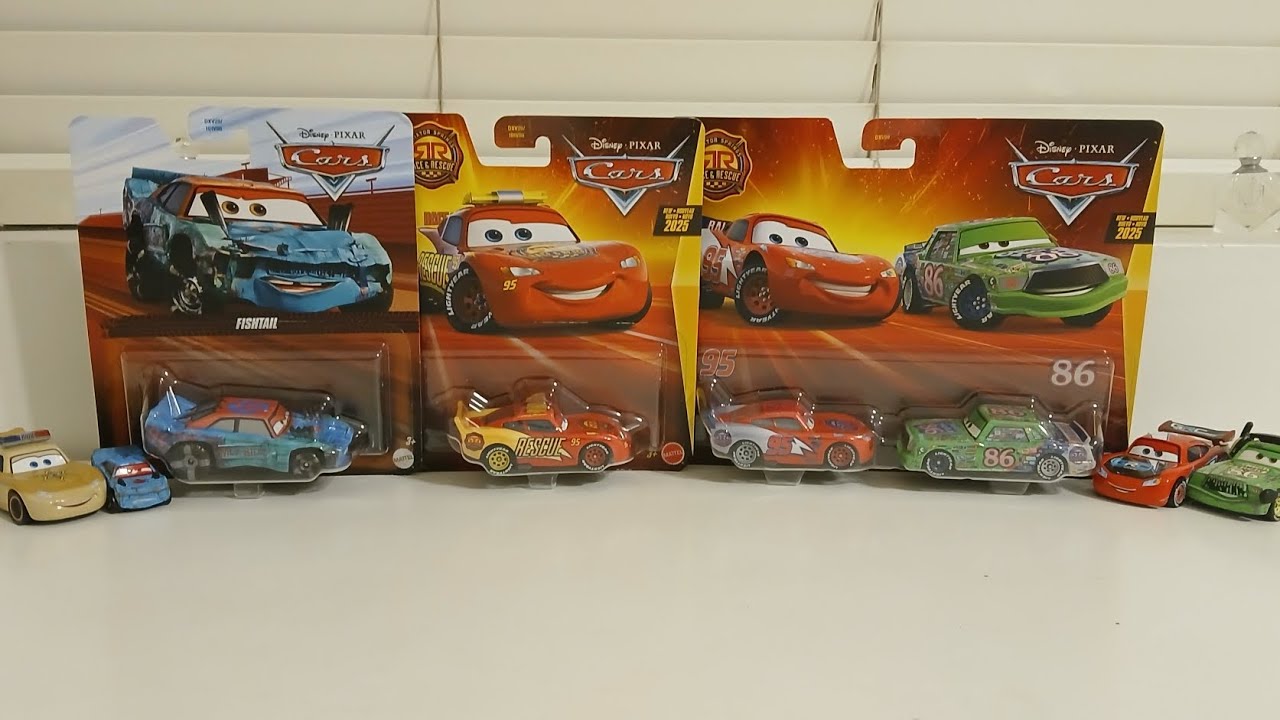 Fishtail and race and rescue mcqueens and chick
