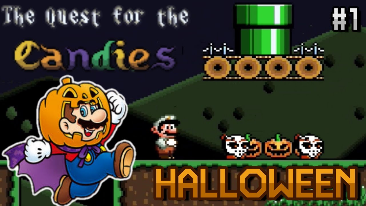 🎃¡Mario en busca de los dulces! - Mario the quest for the candies #1 - Android Gameplay