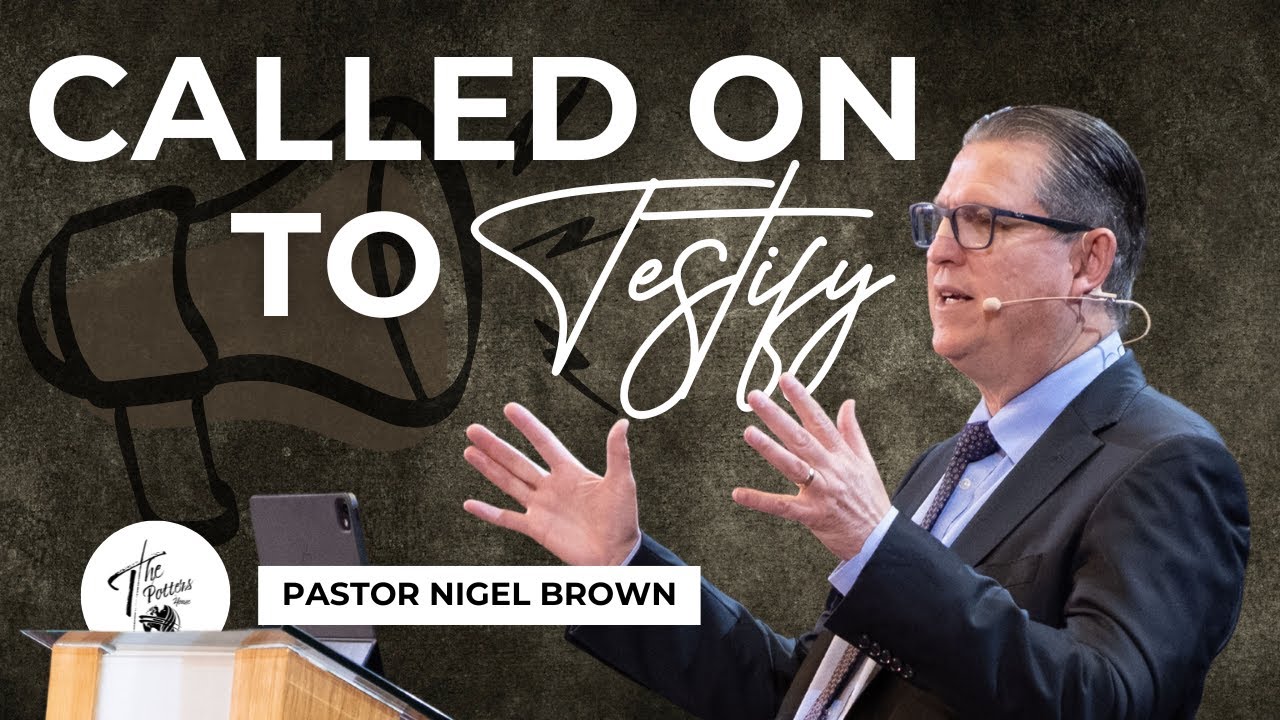 Wednesday 24th September 2025 | 7:30pm | Pastor Brown | Called on to Testify