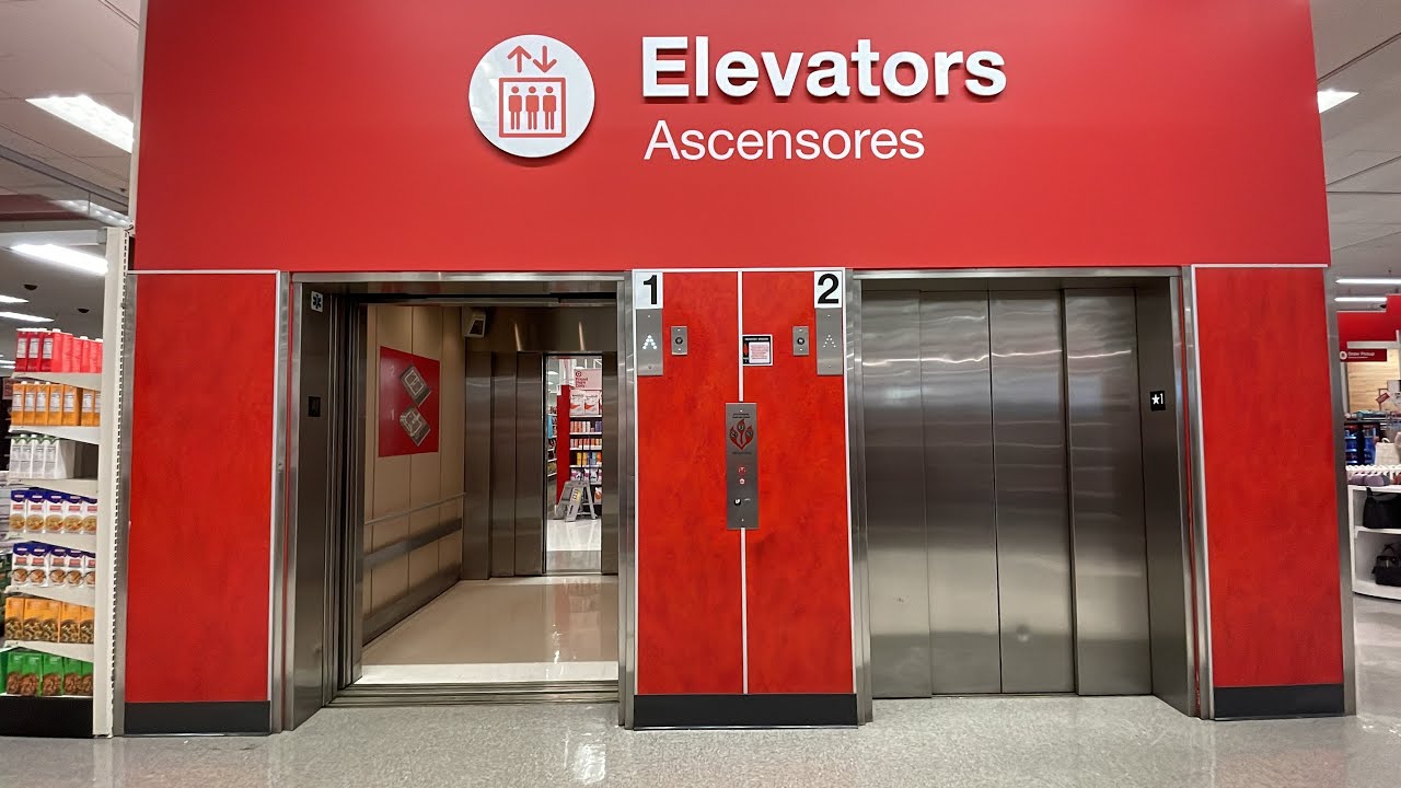 Mitsubishi Modernized Schindler 300A Hydraulic Elevators - Target, Westgate Center, San Jose, CA
