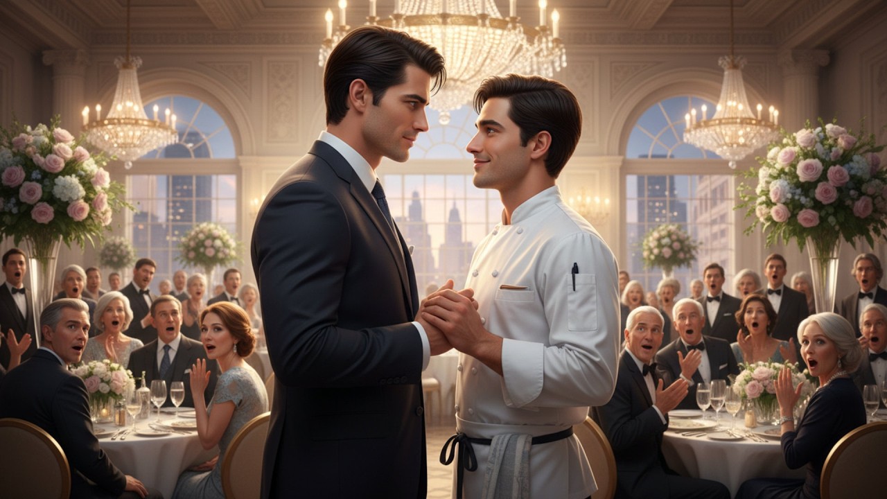 Wealthy Heir Mocks Gay Chef's Son – But His Confession Freezes the Entire Room