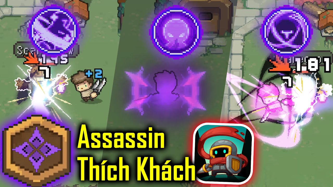 Assassin Skill Showcase (Warrior + Thief) | Soul Knight Prequel!