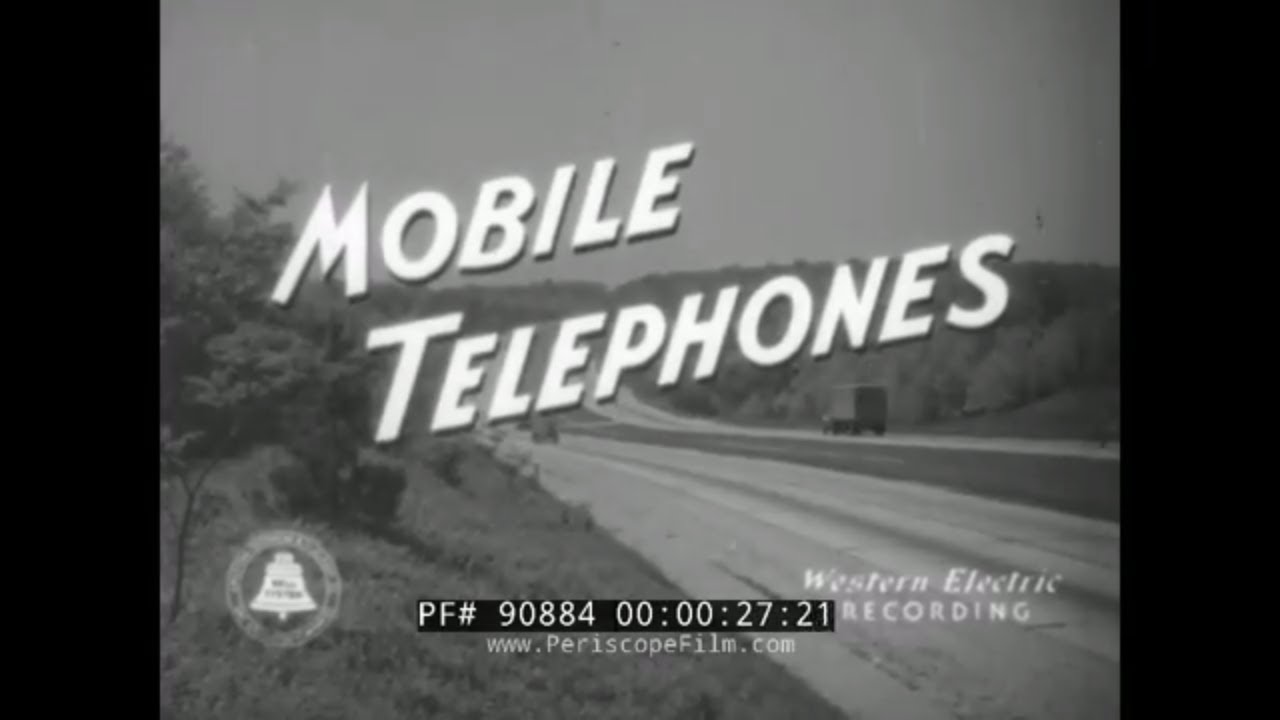 «МОБИЛЬНЫЕ ТЕЛЕФОНЫ» — фильм Bell Telephone 1940-х годов. Ранняя система сотовой связи. 90884
