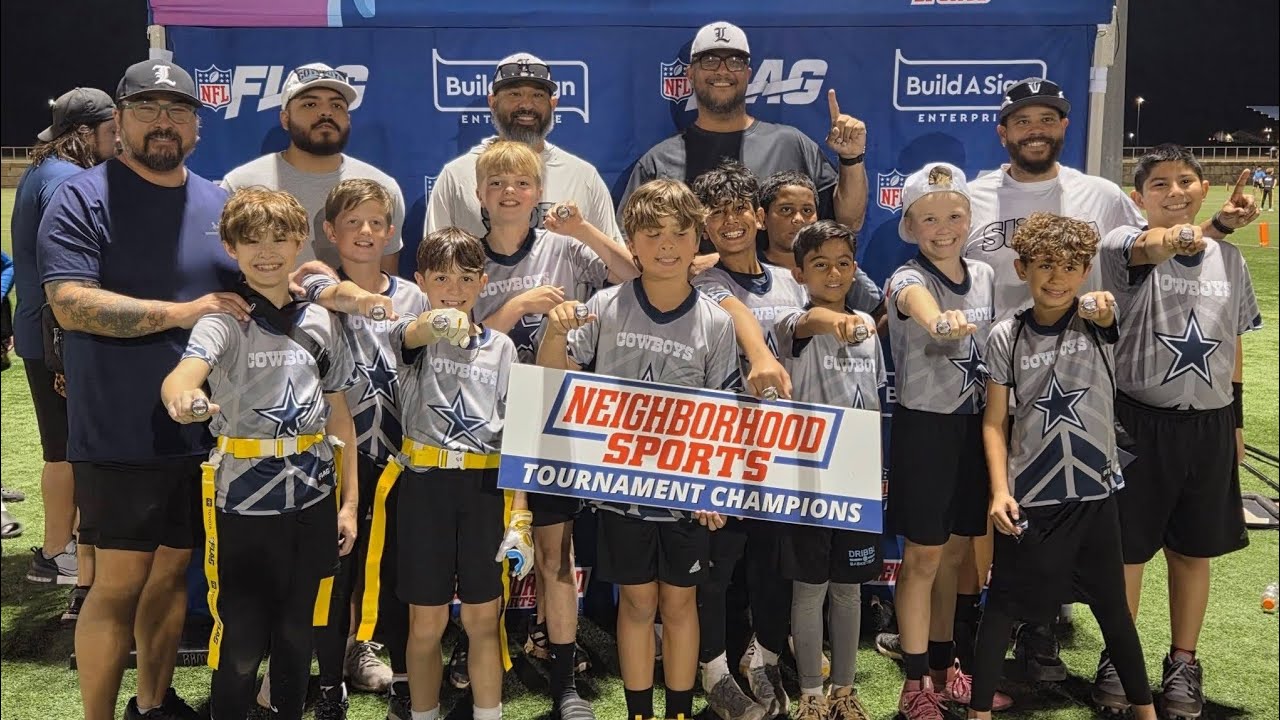 Major Armour 10U Flag Football — Cowboys #24 — WR/RB/DB (Winter 2026) @majorsarmour
