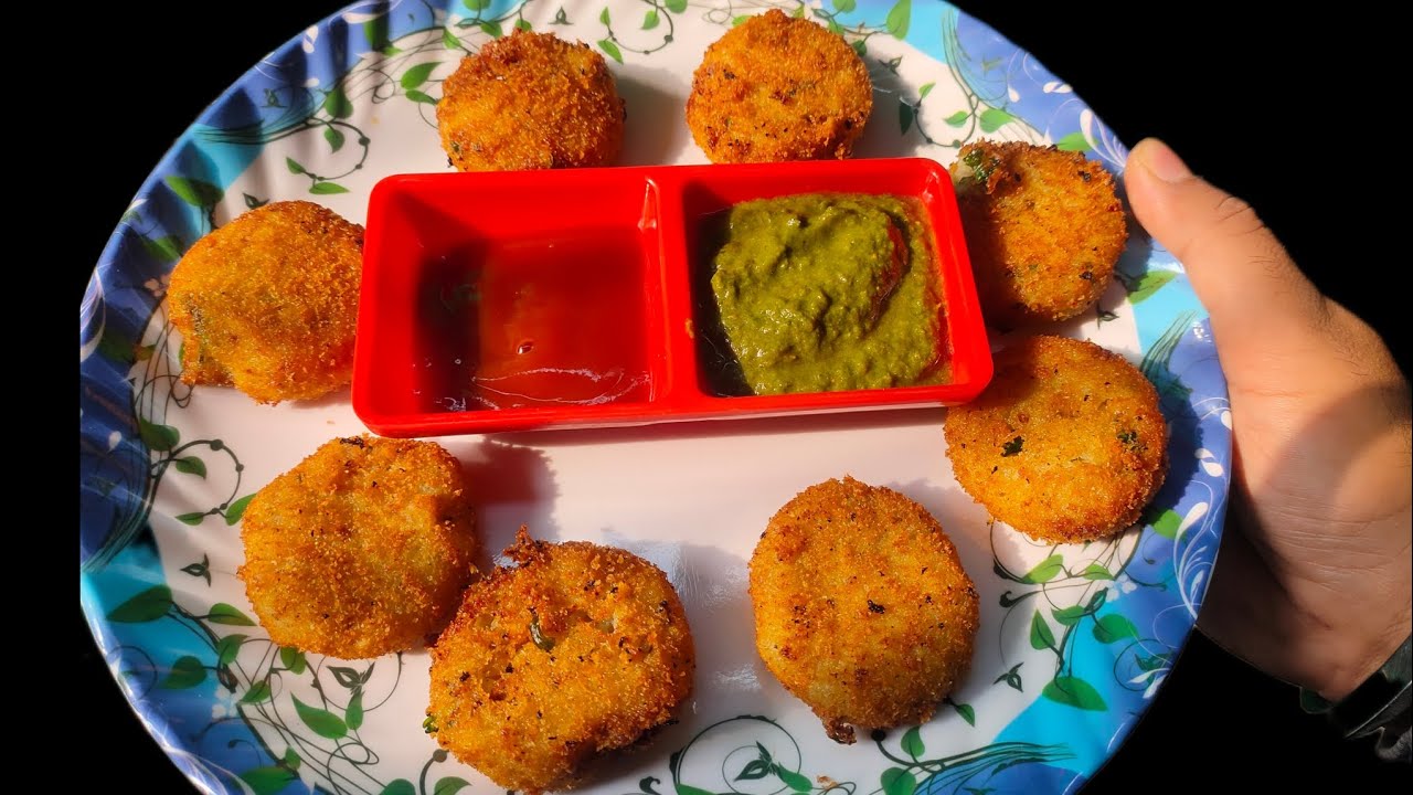 घर पर सिर्फ दो आलू से बनाएँ इतना कुरकुरा नाश्ता l Crispy Potato tikki l  #vlog#cookingvideo 