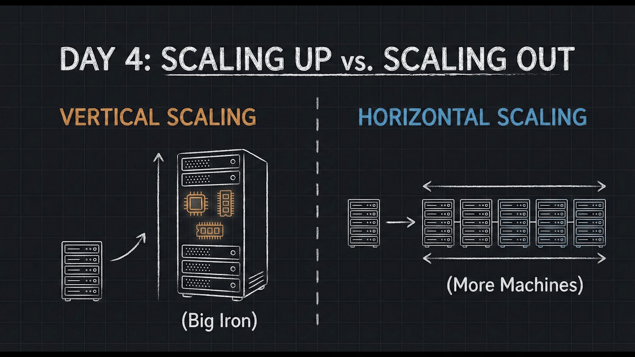 Scale Up or Scale Out? System Design Basics Explained