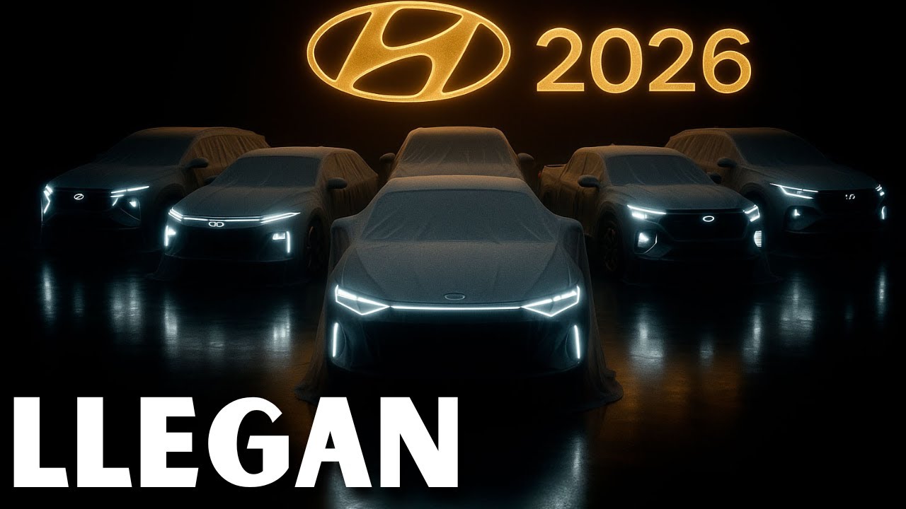 ¡Hyundai 2026! Los 11 Nuevos Autos, SUV y Pickup que llegan para renovar la marca