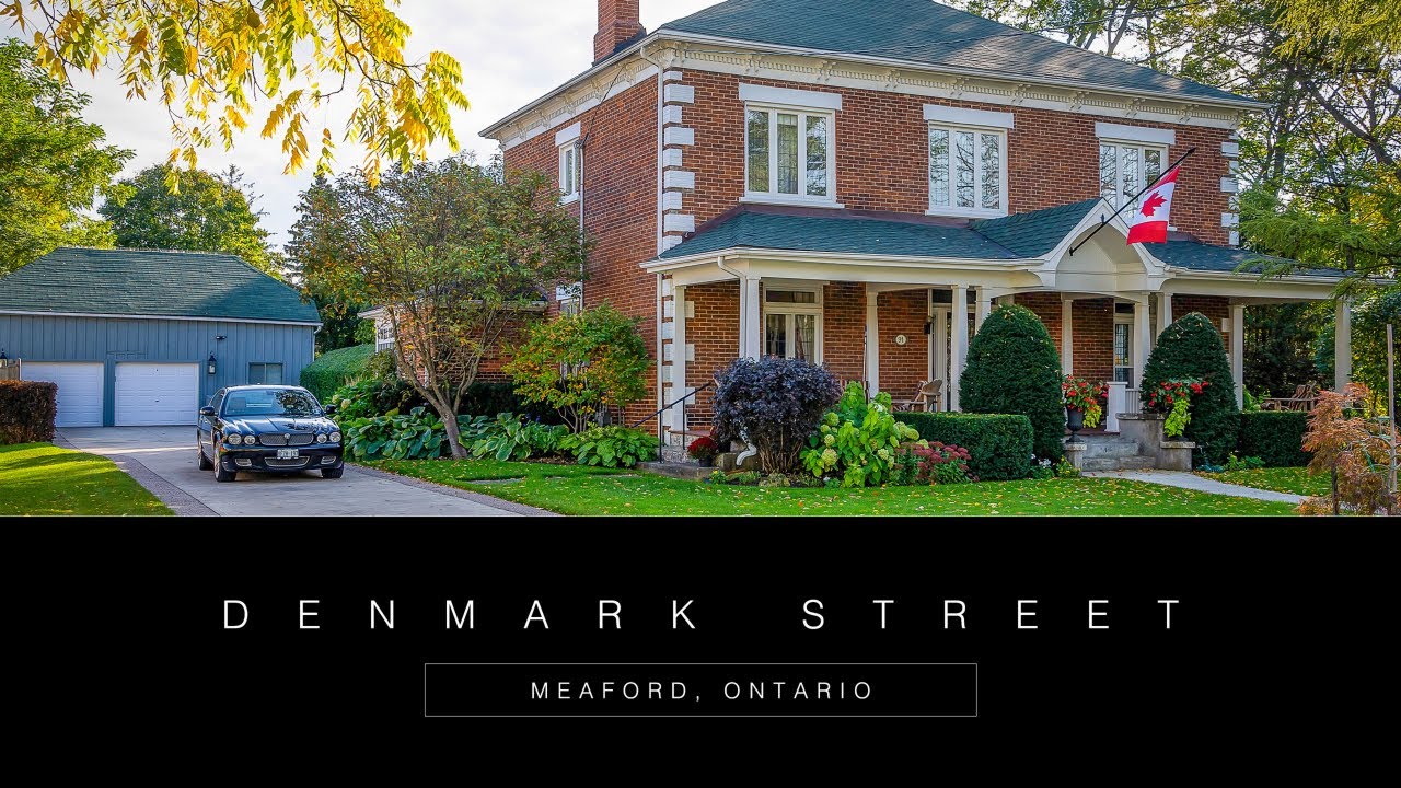 A century home for sale in Meaford, Ontario, Canada