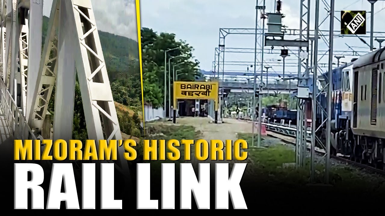 Mizoram’s historic rail link: Bairabi–Sairang line nears completion, set to transform connectivity