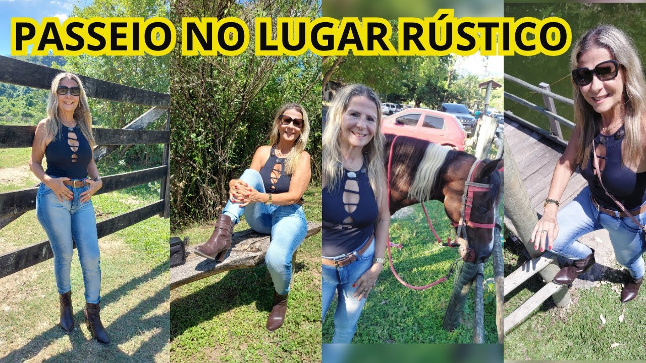 PASSEIO NO LUGAR RÚSTICO