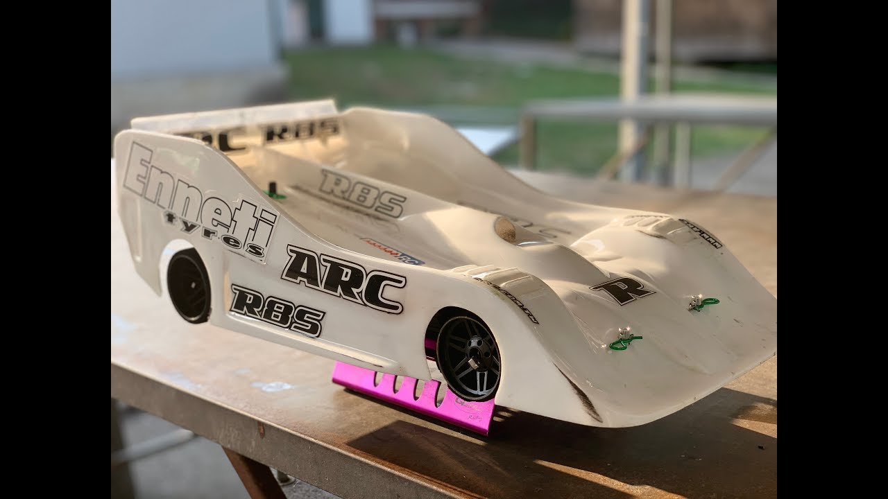 ARC R8S Electric Stock Class Pan Car Scale 1/8 at Road Race Riccione