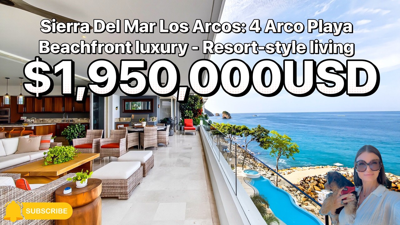 Sierra del Mar Los Arcos #4 | Роскошная жизнь в стиле курорта на берегу моря - Видеообзор | 1 950...