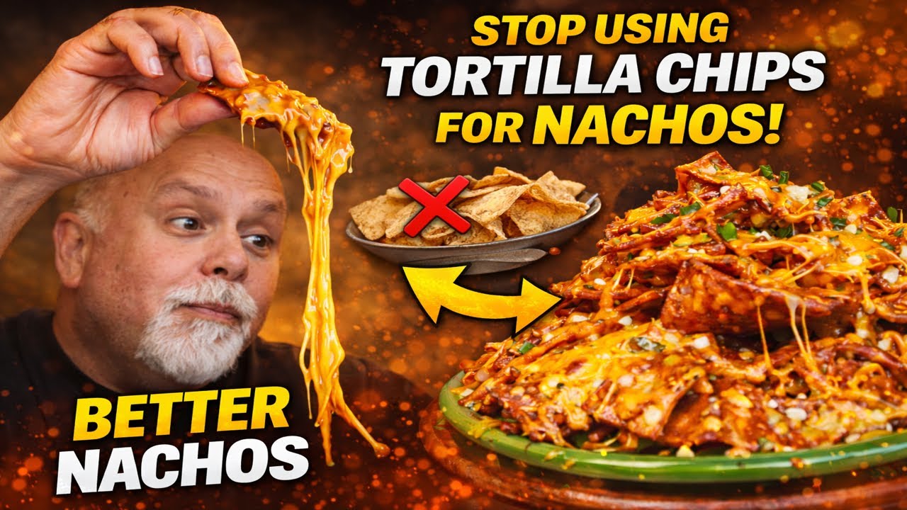 🔥 Stop Using Plain Store Bought Tortilla Chips for Nachos (Do This Instead)