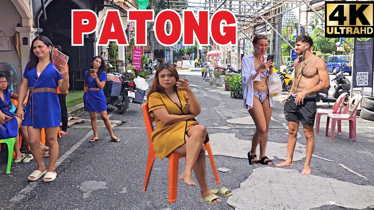 🔺 Streets of Patong - Exploring Lively Streets on Foot 【4K】🇹🇭