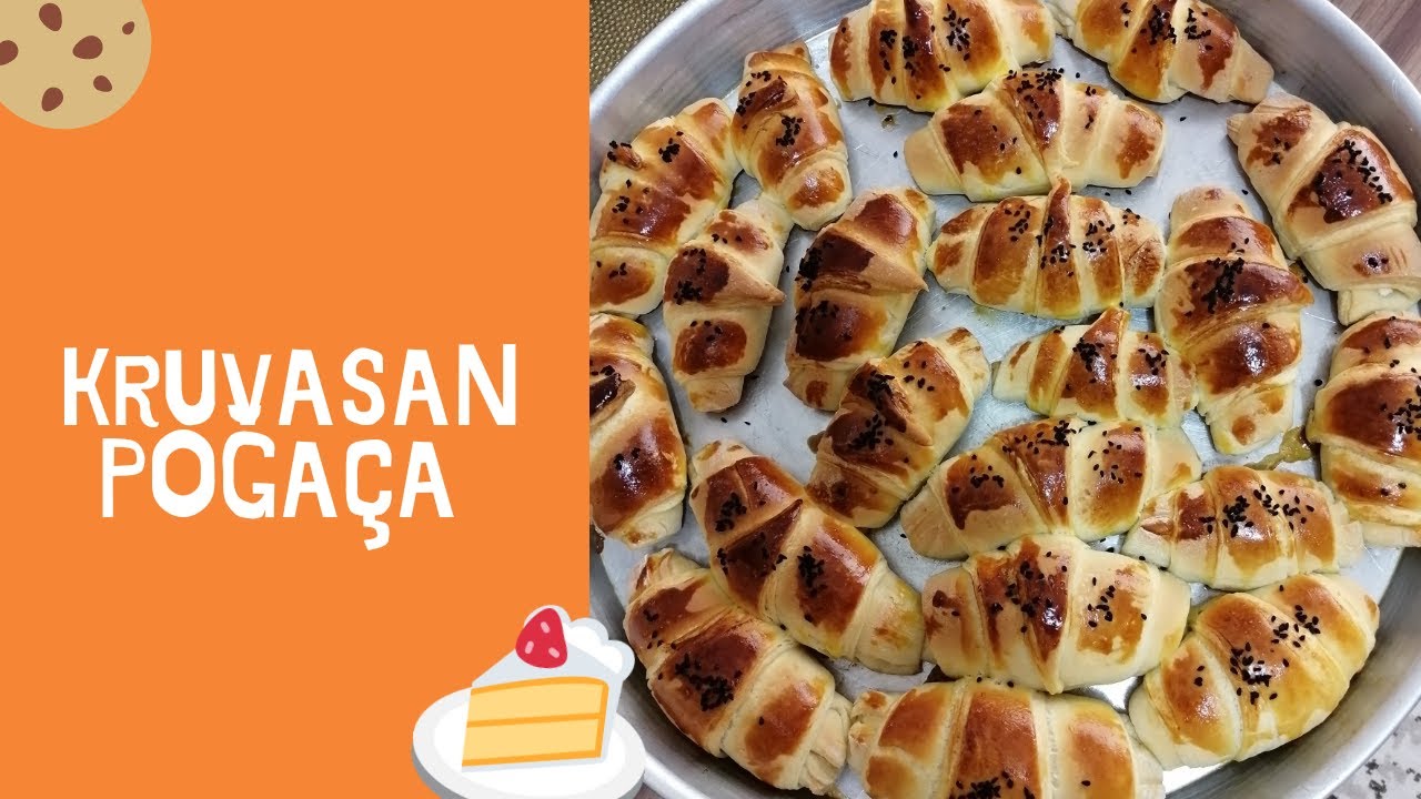 KRUVASAN POĞA&Ccedil;A #hamurişleri #poğa&ccedil;a #&ccedil;aysaati