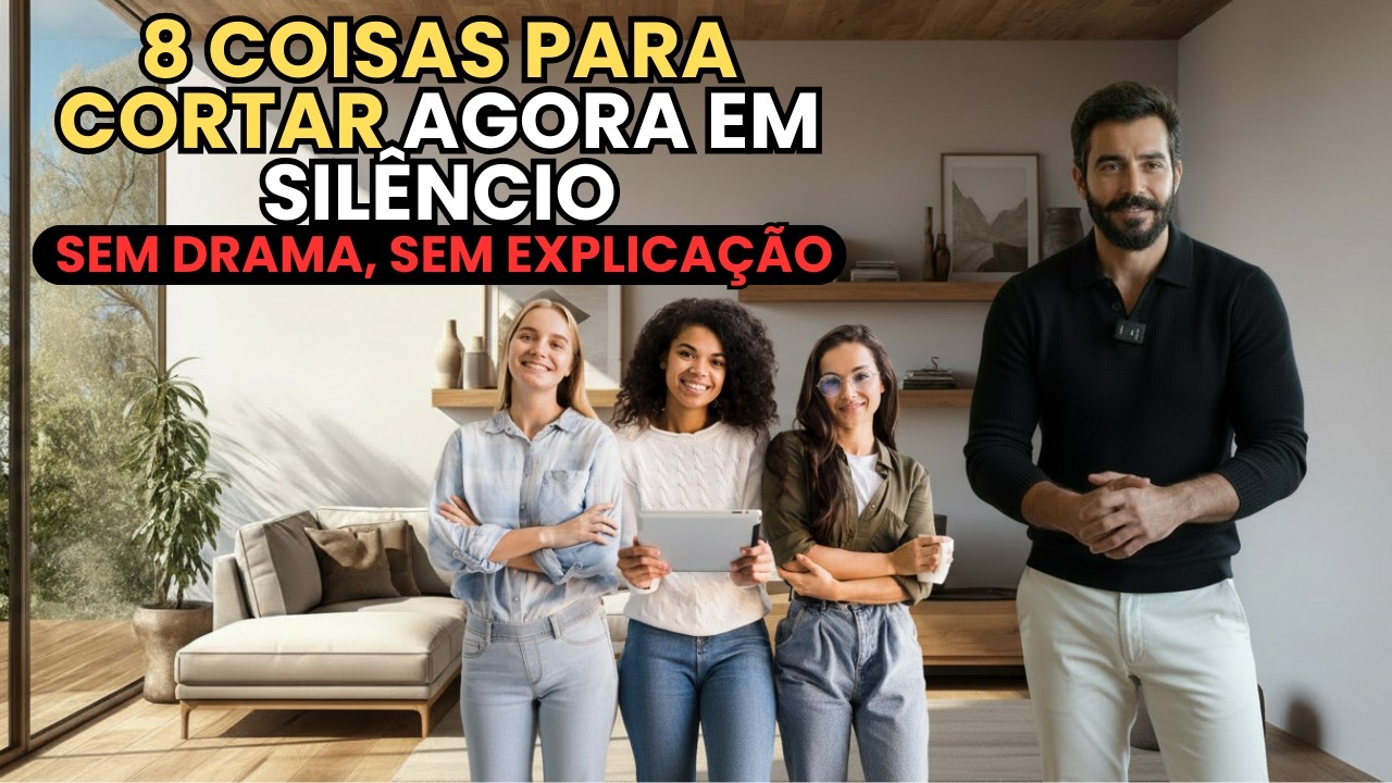 8 Coisas Para Cortar AGORA em Silêncio (Sem Drama, Sem Explicação)