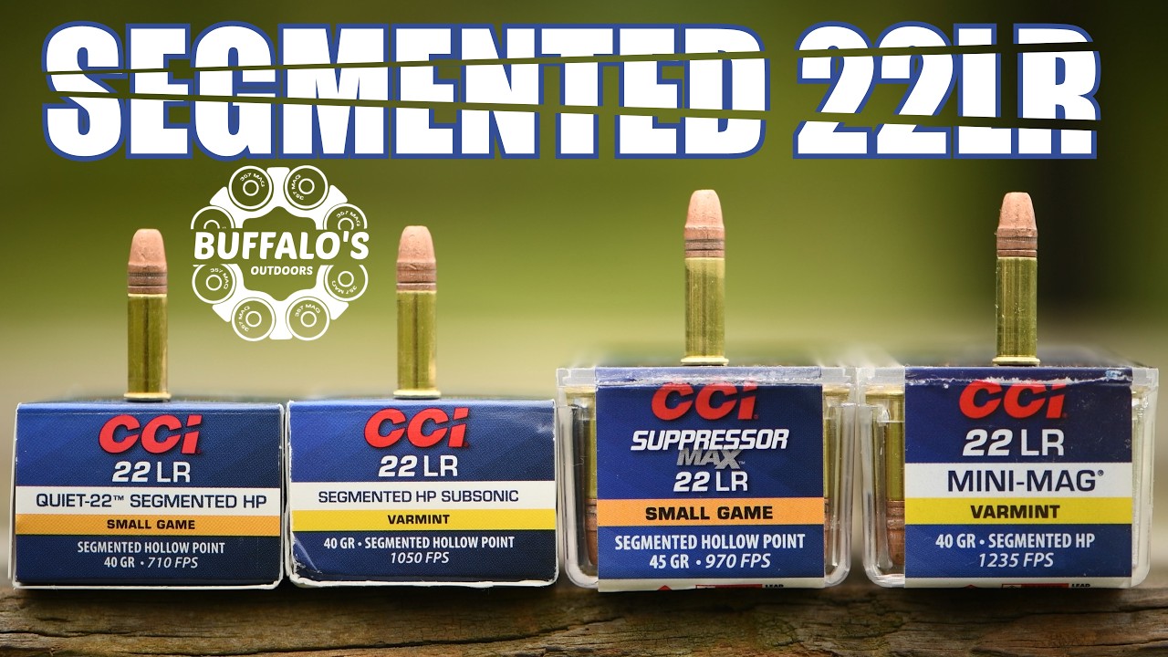 Сегментированные экспансивные пули CCI калибра .22 LR