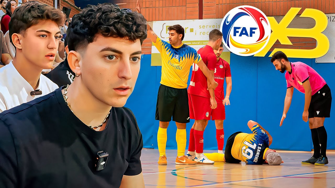 JUGAMOS vs ANDORRA por primera vez en la HISTORIA &iexcl;Partidazo de FUTSAL!